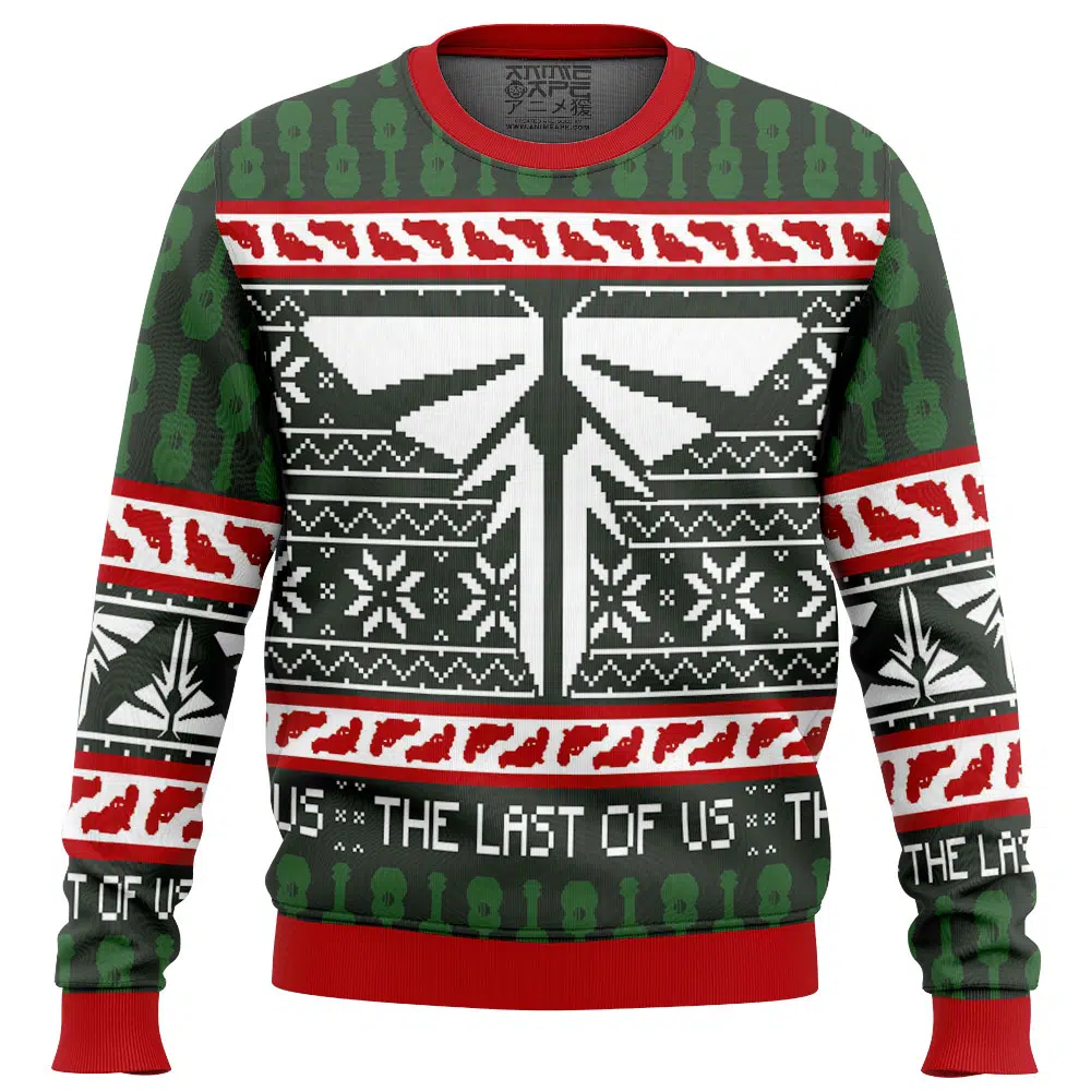 The Last Of Us Logo Ugly Christmas Sweaters